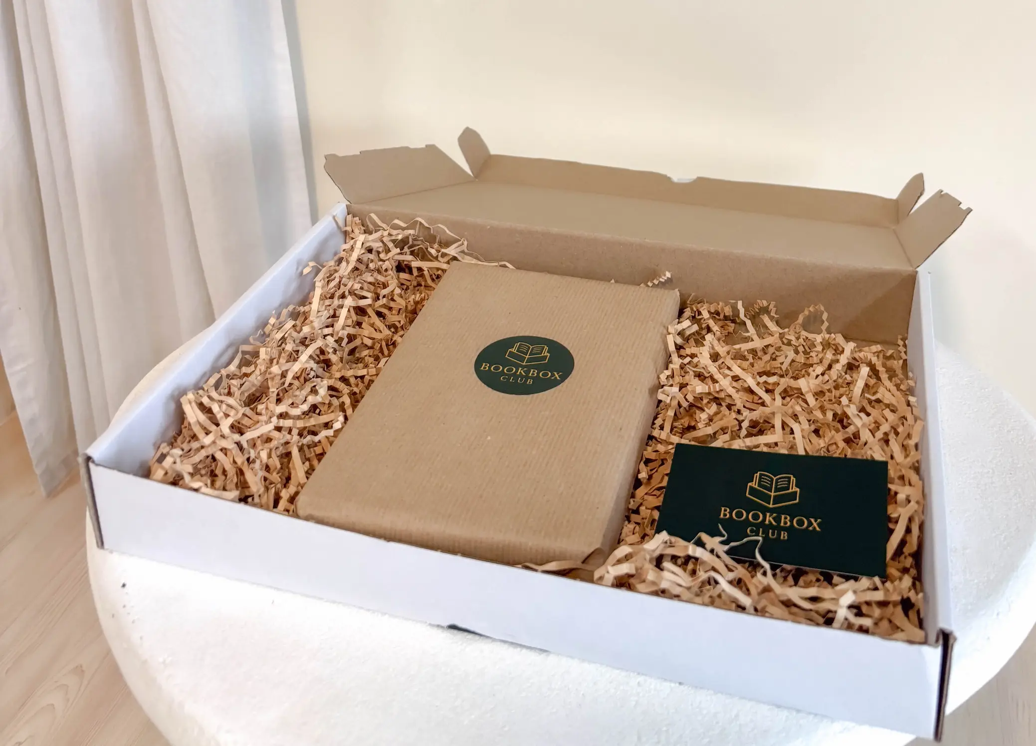 De binnenkant van de BookBox